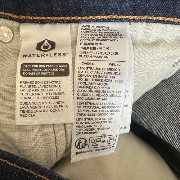 Levi's 505 Regular Fit Jeans 505 stretch 38x30 - Picture 7 of 10